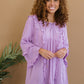 Davi & Dani Always Worthy Full Size Run Frill Trim Tunic