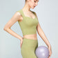 Sweat Absorbing Sleeveless Sports Bra