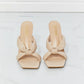 Cape Robbin Twist-Detail  Tapered Heels
