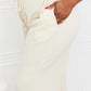 CY Fashion Full Size Drawstring Waist Wide Leg Pants