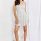 White Birch Wild Wonder Full Size Cheetah Sleeveless Dress