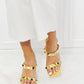 Cape Robbin Studded Stiletto Heels in Yellow