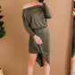 Dress Day New York Chic Ruched Bodycon Dress