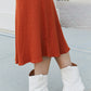 Culture Code High Waist Midi Fishtail Skirt