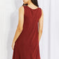 Zenana Swing into Spring Full SIze Sleeveless Dress