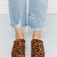 Weeboo Leopard Flat Mules
