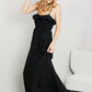 White Birch Full Size Spaghetti Strap Ruffled Maxi Dress