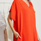 Cotton Bleu Hidden Cove Full Size Airflow Pleated Detail Dress