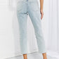 Vervet by Flying Monkey Stand Out Full Size Distressed Cropped Jeans