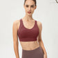 Comfortable Cutout Crisscross Sports Bra
