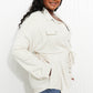 Cotton Bleu Coming to You Full Size Faux Suede Shacket