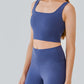 Cropped Square Neck Yoga Tank