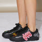 Cape Robbin Make A Statement Applique Detail Sneakers
