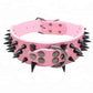 Spiked Studded Leather Collars
