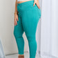 YMI Jeanswear Kate Hyper-Stretch Full Size Mid-Rise Skinny Jeans in Sea Green