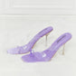 Cape Robbin Toe Ring Heels in Purple