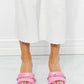 Cape Robbin Chain Detail Slide-On Heels in Pink
