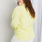 Davi & Dani Full Size Buttoned Curved Hem Shirt