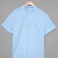 Short Sleeve Henley Shirt