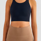 Chic Start Crisscross Back Sports Bra