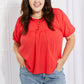 Culture Code Full Size Fresh From The Garden Button Yoke Top