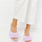 Cape Robbin Fur Strap Slide Heels