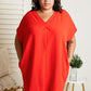 Cotton Bleu Hidden Cove Full Size Airflow Pleated Detail Dress