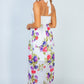 White Birch Flowers For Sale Full Size Floral Halter Dress