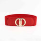 D Buckle Elastic Belt