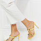 Cape Robbin Studded Stiletto Heels in Yellow