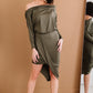 Dress Day New York Chic Ruched Bodycon Dress