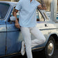 Short Sleeve Henley Shirt