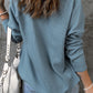 Waffle-Knit Shacket with Pockets