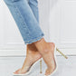 Cape Robbin Open Toe Ball Heel Sandals