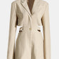 Cutout Mini Blazer Dress