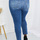 Vervet by Flying Monkey Full Size Raw Hem Cropped Jeans