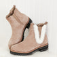 WeeBoo Warmer Days Faux Fur Trim Chelsea Booties