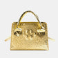 Textured PU Leather Crossbody Bag