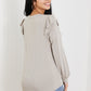 CY Fashion Addicted to You Ruffle Shoulder Top