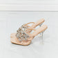 Cape Robbin Triple Bow Detail Heels in Nude