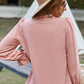 Tie Neck Puff Sleeve Blouse