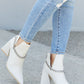 Cape Robbin Point the Way Chain Detail Ankle Booties