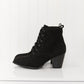 DDK Forever Fall Lace-Up Heeled Booties