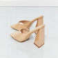 Cape Robbin Slide-On Tapered Heels