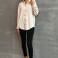 Button Front Pocket Blouse