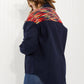 Davi & Dani Wintry Day Full Size Contrast Jacket