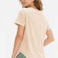 Curved Hem Athletic T-Shirt