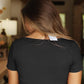 Square Neck Ribbed Crop Top