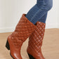 Cape Robbin Live It Up Quilted Boots