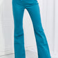 Zenana Clementine Full Size High-Rise Bootcut Jeans in Teal